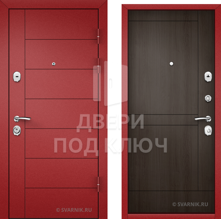 Входная дверь 2 мм в дом ДПК-13362